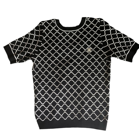 CHANEL Tops - Chanel knit sweater and box